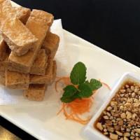 Crispy Tofu · Deep Fried Tofu – served with tamarind peanut sauce.