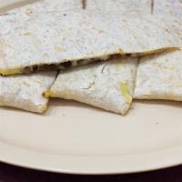 Regular Quesadilla  · Cheese and Choice of meat