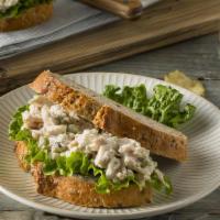 Chicken Salad Sub · Served on your choice of bread w/ mayo, mustard, pesto, lettuce, tomato, onion, pickles & ja...
