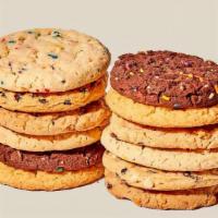 12 Cookie Mix & Match · Mix and match 4 packs of 3 cookies. Add a Tin to make it a gift!
