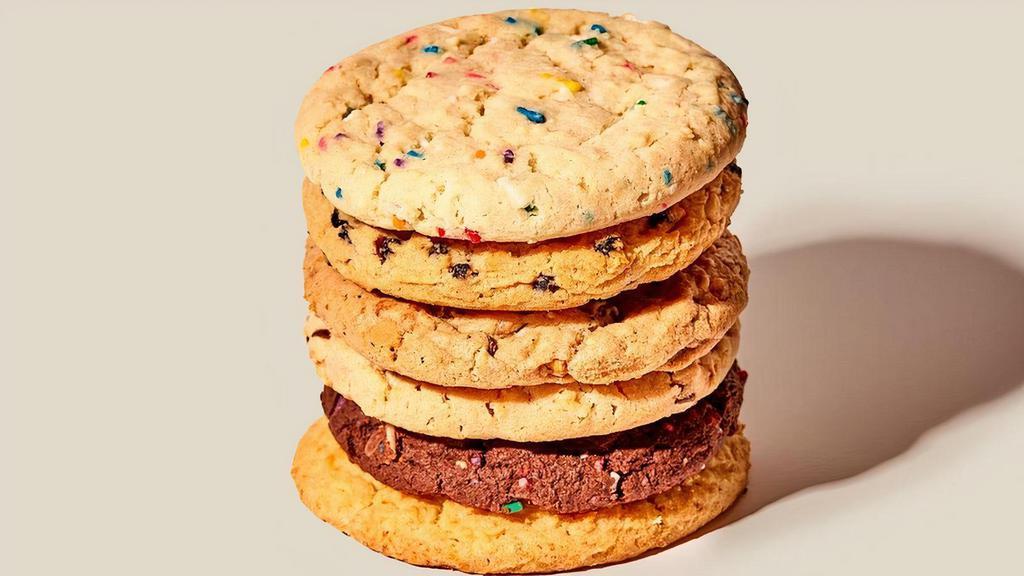 6 Cookie Deal · Choose 6 Milk Bar cookies - all individually wrapped. Add a Tin to make it a gift! . Add MORECOOKIES10 at check out to get 10% off!