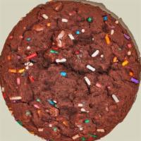 Chocolate Confetti Cookies · A cocoa-and-vanilla-packed revision of the classic Confetti Cookie, remixing chocolatey boxe...