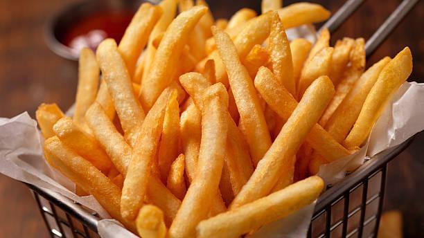 French Fries  · Homemade fries are perfectly crispy and salty.