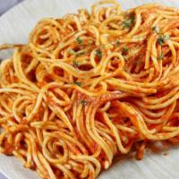 Spaghetti · The old Italian favorite with our special meat sauce.