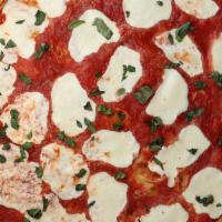 Melody - Margherita Pizza (Xl) · My lit herb infused dough with Mama Aoki's homemade pizza sauce, covered with, fresh sliced ...