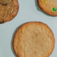 Cookies And Milk For 1 · Pick 2 of our delicious cookies and add your choice of ice cold Almond or 2% Milk