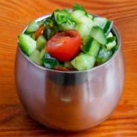 Tomato Cucumber Salad · 