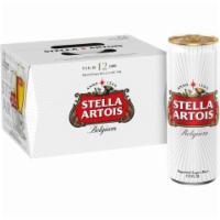 Stella Artois Can (11 oz x 12 ct) · Stella Artois is an authentic, imported Belgian lager beer. This premium imported beer is br...