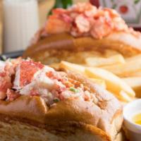 Double Play Lobstah Roll · Two signature rolls in one plate.