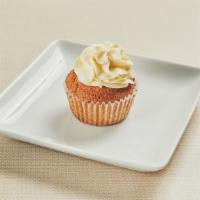 Keto Carrot Cupcake · Homemade low-carb carrot cupcake made with almond flour and organic ’Monkfruit’ sweetener. S...