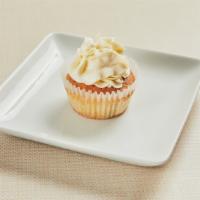 Keto Lemon Poppy Seed Cupcake · Homemade low-carb lemon cupcake made with almond flour and organic ’Monkfruit’ sweetener. Se...