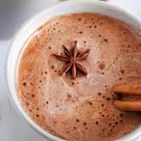 Enlighten & Restore (Masala Chai Latte) · 12 oz for the hot version. Cinnamon, ginger, black pepper, cardamom, star anise, black tea.