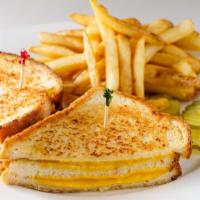 Grilled Cheese · Triple decker.
