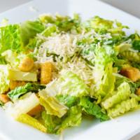 Caesar Salad · Fresh Romaine lettuce, tossed with croutons and Parmesan.