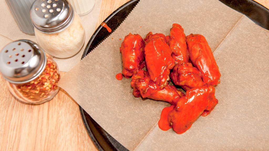Classic Wings (24) · Six wing flavors from mild to wild! Our classic, bone-in wings are tossed in our flavorful sauces.