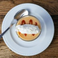 Butterscotch Pudding · smoked sea salt caramel, softly whipped cream
