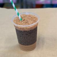 ICED COFFEE · lamill single origin coffee brewed strong & chilled, served over Ice