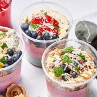 CHIA PUDDING WELLNESS KIT · includes our 3 delicious & colorful chia pudding bowls: dragon fire chia bowl, guilty pleasu...