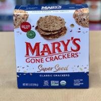 GLUTEN FREE SEED CRACKERS · super seed, mary's, 5.5 oz box