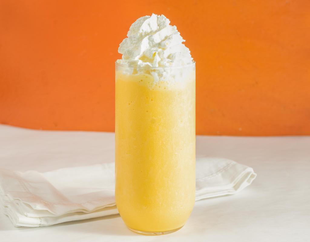 Mango Blended Cream · 20 oz
Choice to add boba, big tapioca balls.