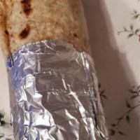 Wet Burrito · Choice of enchilada or ranchera sauce.