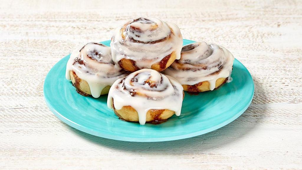 BonBites™ · The classic Cinnabon flavors you love, but in 4 adorably bite-sized bons!