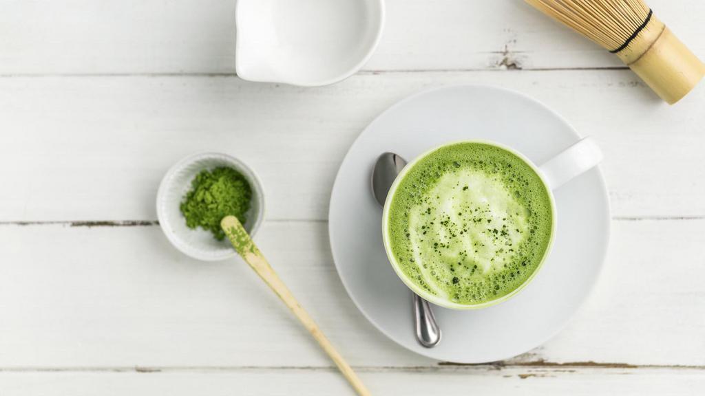 Organic Matcha Latte · Steamed milk of your choice imbued with our organic, shade-grown Japanese green tea.