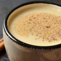 Masala Chai Tea Latte · The masala style classic with black tea, sweet Indian spices, and your choice of milk.