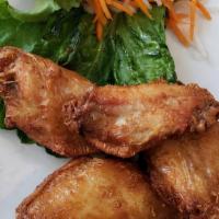 9. Chicken Wings / Cánh Gà Chiên Bơ · Crispy deep fried