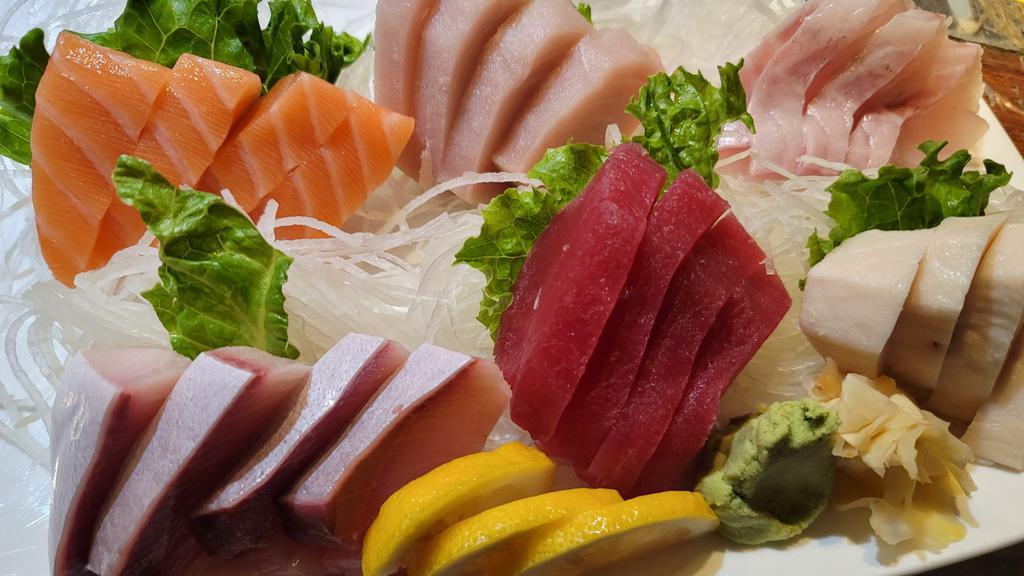 Sashimi · assortment of sashimi. 20 pieces