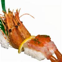 Ama-Ebi   
 · sweet shrimp. served 2 pcs.