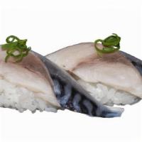 Saba · mackerel. served 2 pcs.