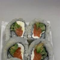 Philadelphia Roll · Smoked salmon, cream cheese, avocado and cucumber.