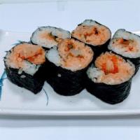 Spicy Scallop Roll    · Spicy. spicy scallop.