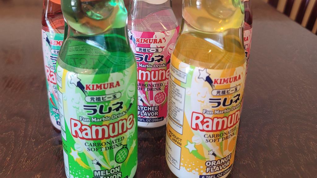 Ramune · japanese marble soda
original, strawberry, melon, orange flavor avaliable.