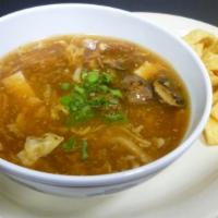 Hot and Sour Soup
 · Hot and spicy.