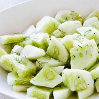 Cucumber Salad · Mixed cucumber salad