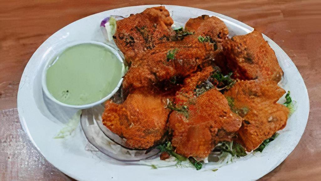 Fish Pakora · Deep fried fish marinated in our special spices