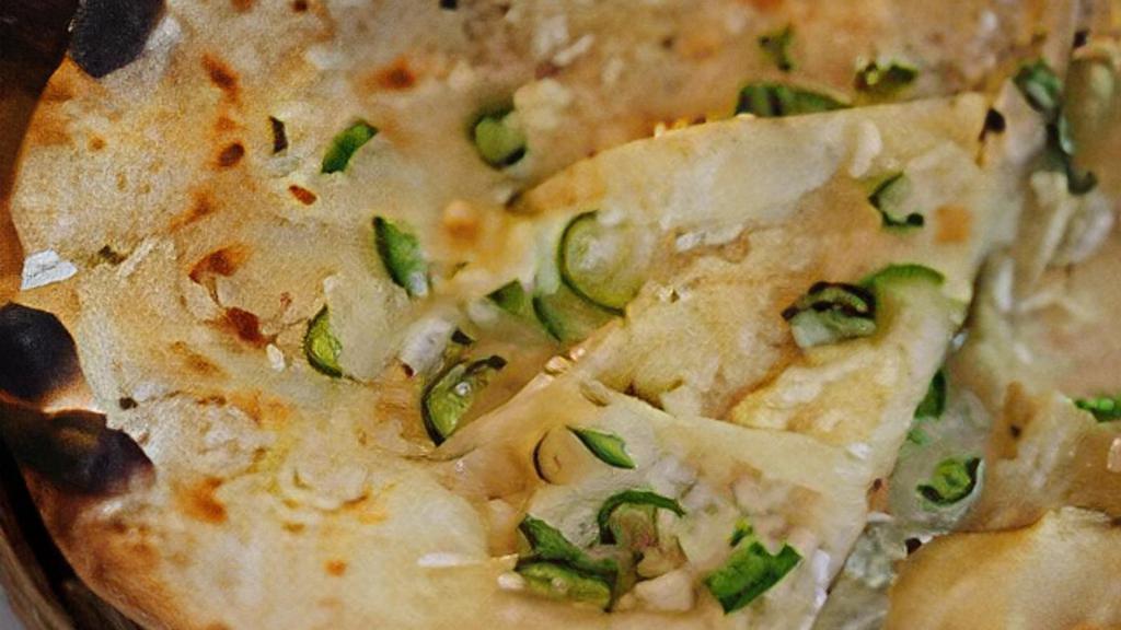 Chilli Naan · Naan stuffed with fresh chilli
