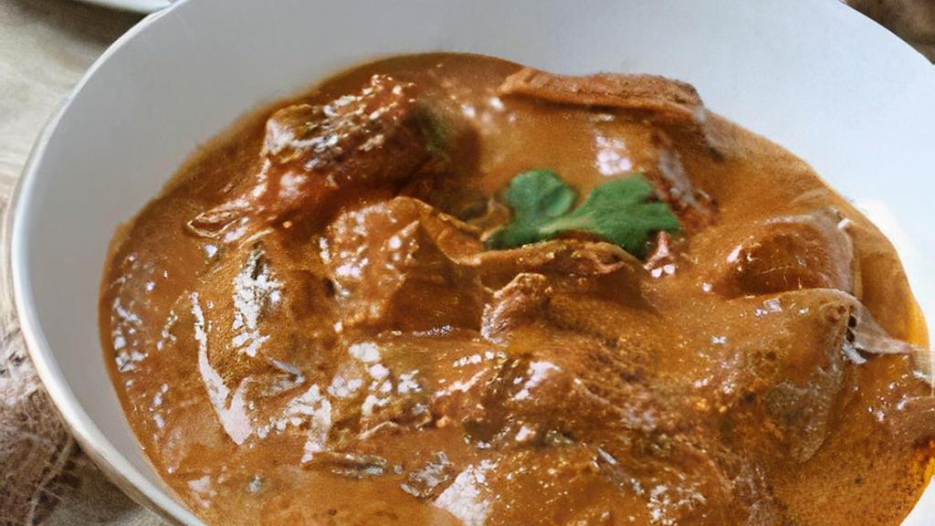 Lamb Curry · Lamb cooked in traditional sauces and spices