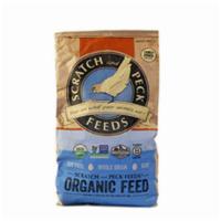 Scratch & Peck Naturally Free Whole Grain Organic Layer Feed 18% Protein · 40 lb. whole grain layer feed for chickens and ducks soy and corn free 18% protein.