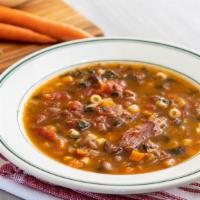 Noni's Minestrone Soup · Homemade from family recipes.