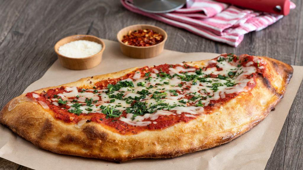Build Your Own · Make it yours: start with a classic Ricotta cheese calzone and add up to five pizza toppings.