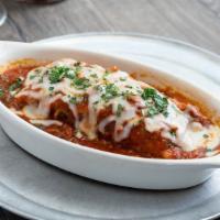 Mary’s Classic Lasagna · Mild Italian sausage, salami, pepperoni, spinach, mozzarella and ricotta, layered on lasagna...