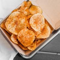 Spicy Chips · Our Chips are prepared fresh, hand cut individually, and made using all natural ingredients ...
