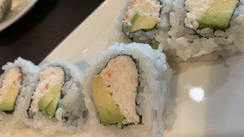 California Roll · Cooked [Inside] Outside. crabmeat, avocado.