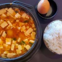 Tofu Soup · Soup Includes Egg And Rice