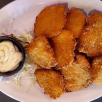 Fried Fish Fillet · 10 Pieces of Swai Fish that is Breaded and Deep Fried. Comes With Tarter Sauce.