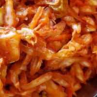Kimchi · 8oz Of Fermented Cabbage (Has Fish Sauce)