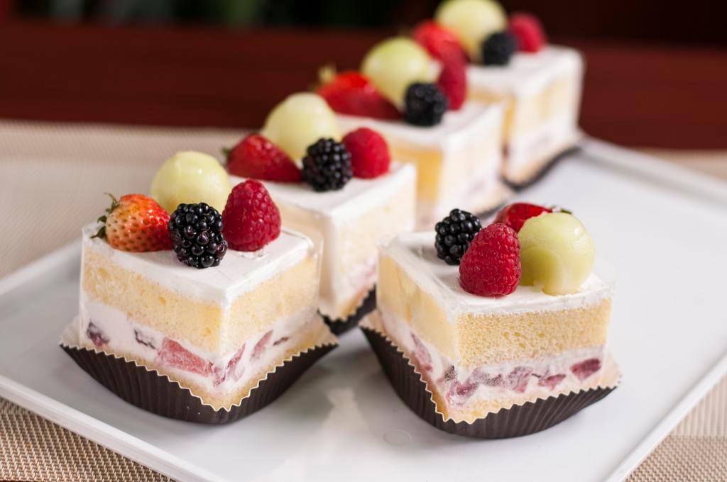 Strawberry Shortcake · Fresh strawberry whip cream slice cake.